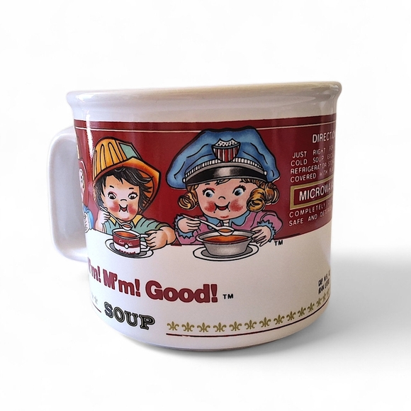 1993 Campbell's Soup “M’m! M’m! Good!” Kids Soup Mug Set by Westwood - Picture 9 of 15